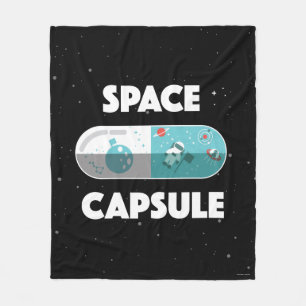 Ruimtecapsule Fleece Deken