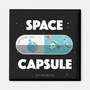 Ruimtecapsule Magneet