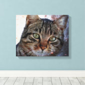 Ruimtecat Canvas Afdruk (Insitu (Houten vloer))