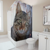 Ruimtecat Douchegordijn (In situ)