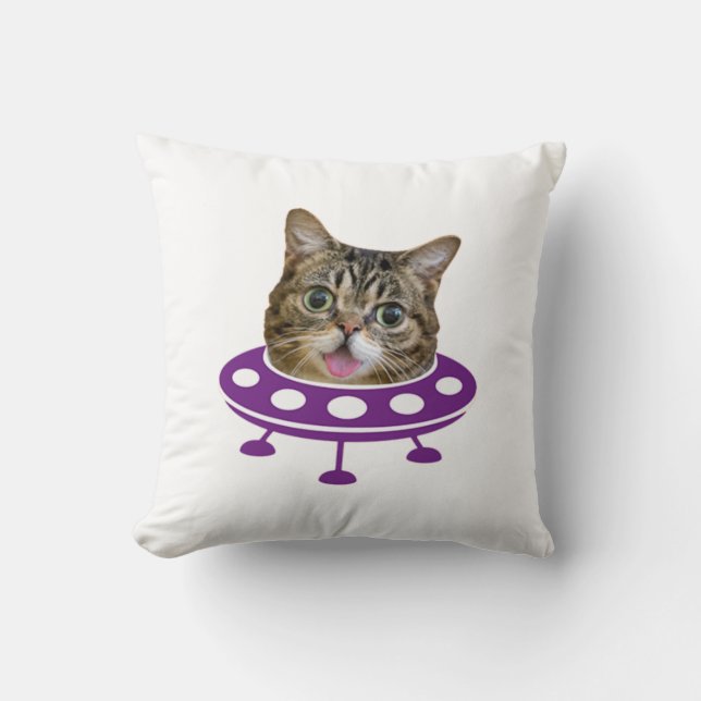 Ruimtecat Kussen (Voorkant)