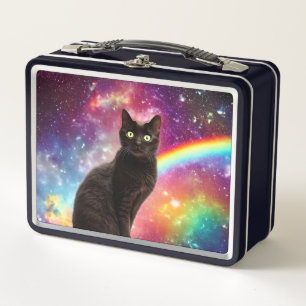 Ruimtecat Metal Lunch Box