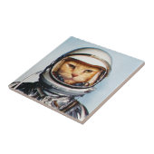 Ruimtecat Tegeltje (Zijkant)