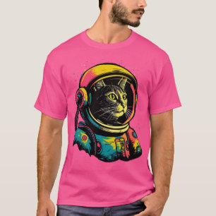 Ruimtecatesstronaut T-shirt