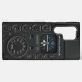 Ruimtecommandant Samsung Galaxy Hoesje (Achterkant horizontaal)