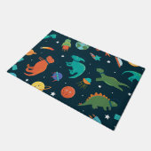 Ruimtedinosaurussen Deurmat (Schuin)