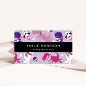 Ruimtedinosaurussen, Kinder speelcentrum, activite Visitekaartje