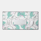 Ruimtedinosaurussen, Schattigee dinosaurussen, rui Bureaumat (Keyboard & Muis)