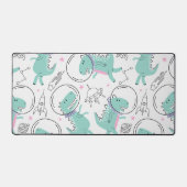 Ruimtedinosaurussen, Schattigee dinosaurussen, rui Bureaumat (Voorkant)