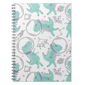 Ruimtedinosaurussen, Schattigee dinosaurussen, rui Notitieboek (Voorkant)