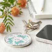 Ruimtedinosaurussen, Schattigee dinosaurussen, rui Sleutelhanger (Zijkant)