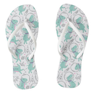 Ruimtedinosaurussen, Schattigee dinosaurussen, rui Teenslippers