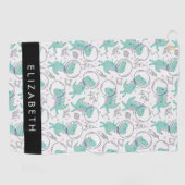 Ruimtedinosaurussen, Schattigee dinosaurussen, Ste Golfhanddoek (Horizontaal)