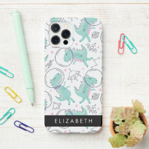 Ruimtedinosaurussen, Schattigee dinosaurussen, Ste iPhone 12 Pro Hoesje