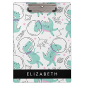 Ruimtedinosaurussen, Schattigee dinosaurussen, Ste Klembord (Voorkant)