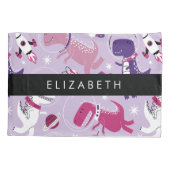 Ruimtedinosaurussen, Schattigee dinosaurussen, Ste Kussensloop (Achterkant)