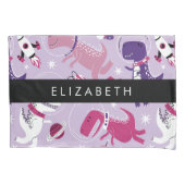 Ruimtedinosaurussen, Schattigee dinosaurussen, Ste Kussensloop (Voorkant)