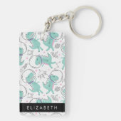 Ruimtedinosaurussen, Schattigee dinosaurussen, Ste Sleutelhanger (achterkant)