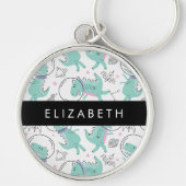 Ruimtedinosaurussen, Schattigee dinosaurussen, Ste Sleutelhanger (Voorkant)