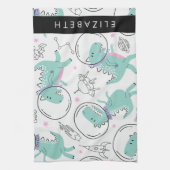 Ruimtedinosaurussen, Schattigee dinosaurussen, Ste Theedoek (Verticaal)