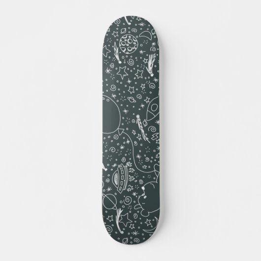 Ruimtedoedle Skateboard (Voorkant)