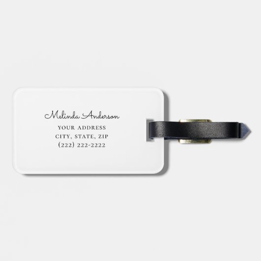 Ruimtegalaxiale nebula. Universe sterren. Hubble N Bagagelabel (Achterkant horizontaal)