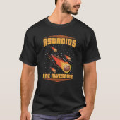 Ruimtegalaxy Nebula Orbit Solar System Astroid Red T-shirt (Voorkant)