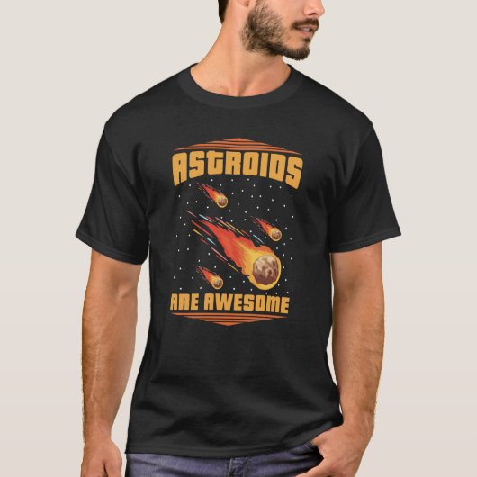 Ruimtegalaxy Nebula Orbit Solar System Astroid Red T-shirt (Voorkant)
