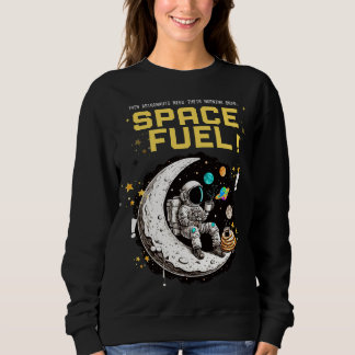 Ruimtegrondstof – Grappige Astronaut Koffieliefheb Trui
