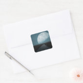 RUIMTEHEMEL VIERKANTE STICKER (Envelop)