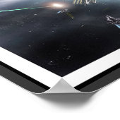 Ruimteinvasie Poster (Hoek)