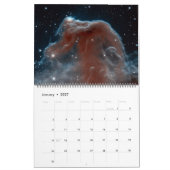 Ruimtekalender 2017 kalender (Jan 2027)