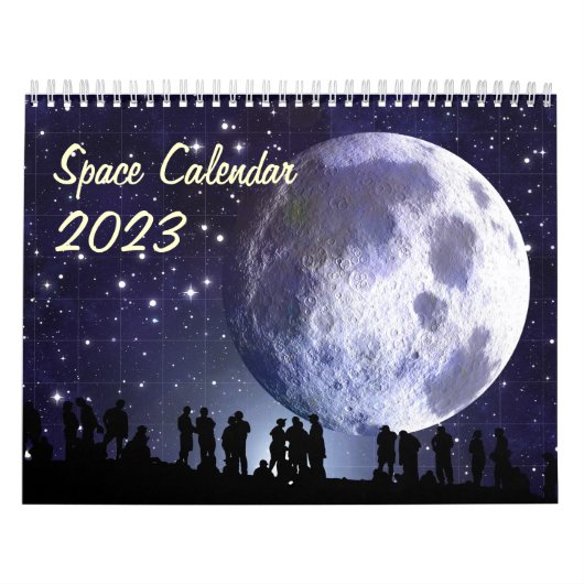 Ruimtekalender 2023 kalender (Hoes)