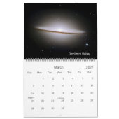 Ruimtekalender Kalender (Mar 2027)
