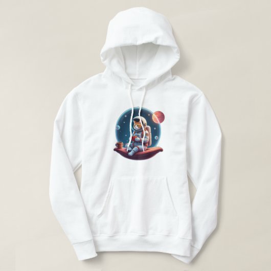 ruimtekat hoodie (Design voorkant)
