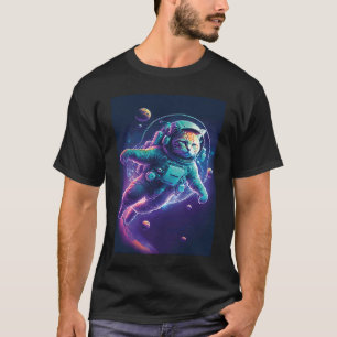 Ruimtekater Astronaut Kateronaut voor Kater Grafis T-shirt