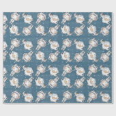 Ruimtekatten Verpakkingspapier Cadeaupapier (Vlak)