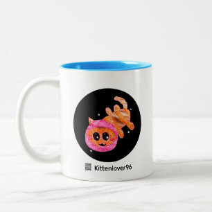 Ruimtekattmok Tweekleurige Koffiemok