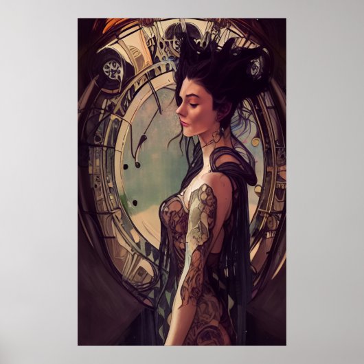 Ruimtekoningin Poster (Voorkant)