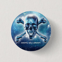 Ruimtekop. gepersonaliseerd ronde button 3,2 cm