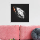 Ruimtekunst | Florent Bodart Canvas Afdruk (Insitu (Woonkamer))