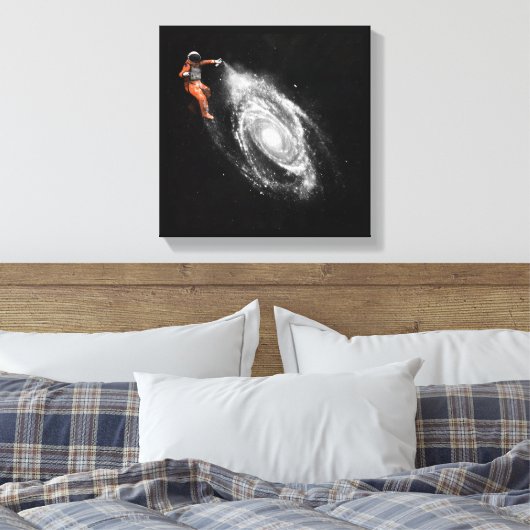 Ruimtekunst | Florent Bodart Canvas Afdruk (Insitu (Slaapkamer))