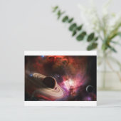 Ruimtekunst Nebula planeet Briefkaart (Staand voorkant)