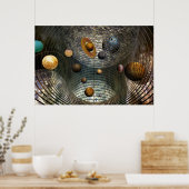 Ruimtekunst Poster (Keuken)