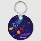 Ruimtekunst Sleutelhanger (Voorkant)