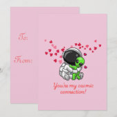 Ruimteliefdeskaart Feestdagenkaart (Voorkant / Achterkant)