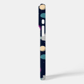 Ruimtelijke grafische patronen Case-Mate iPhone case (Achterkant / Links)