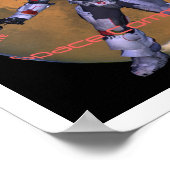 Ruimtemando Poster (Hoek)