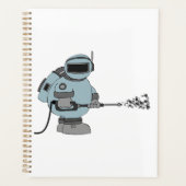 Ruimtemanitor Spuiten Sterren Sci-Fi Astronaut Planner (Voorkant)