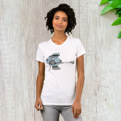 Ruimtemanitor Spuiten Sterren Sci-Fi Astronaut T-shirt